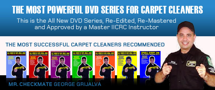 Free Carpet Cleaning Training Videos and DVD's